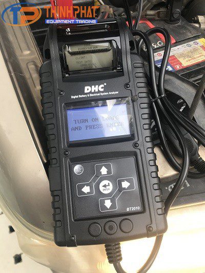 Kiểm tra ắc quy kết hợp in kết quả BT2010 - Ảnh 2