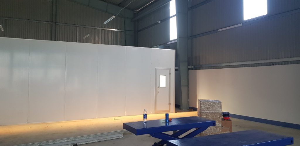 Hình ảnh thiết bị phòng sơn tự chế 4