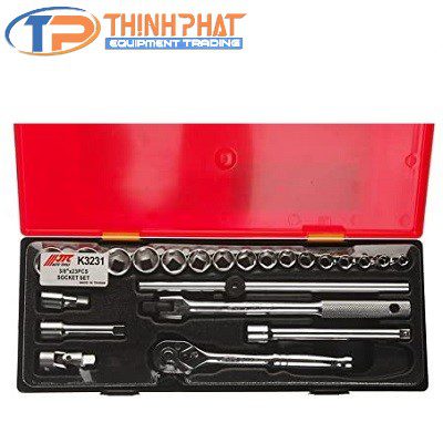 Bộ đầu tuýp 3/8“ 23 chi tiết JTC-K3231