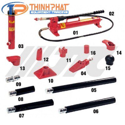 Bộ kéo nắn khung xe tai nạn 10 Tấn JTC HB210