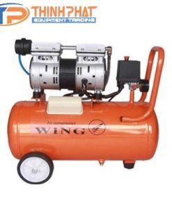 MÁY  NÉN KHÍ KHÔNG DẦU GIẢM ÂM WING TW-OF550-35L