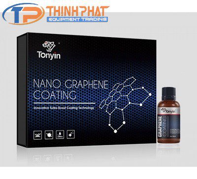 Bộ sản phẩm Nano Ceramic Graphene Tonyin cho sơn xe (50ml)