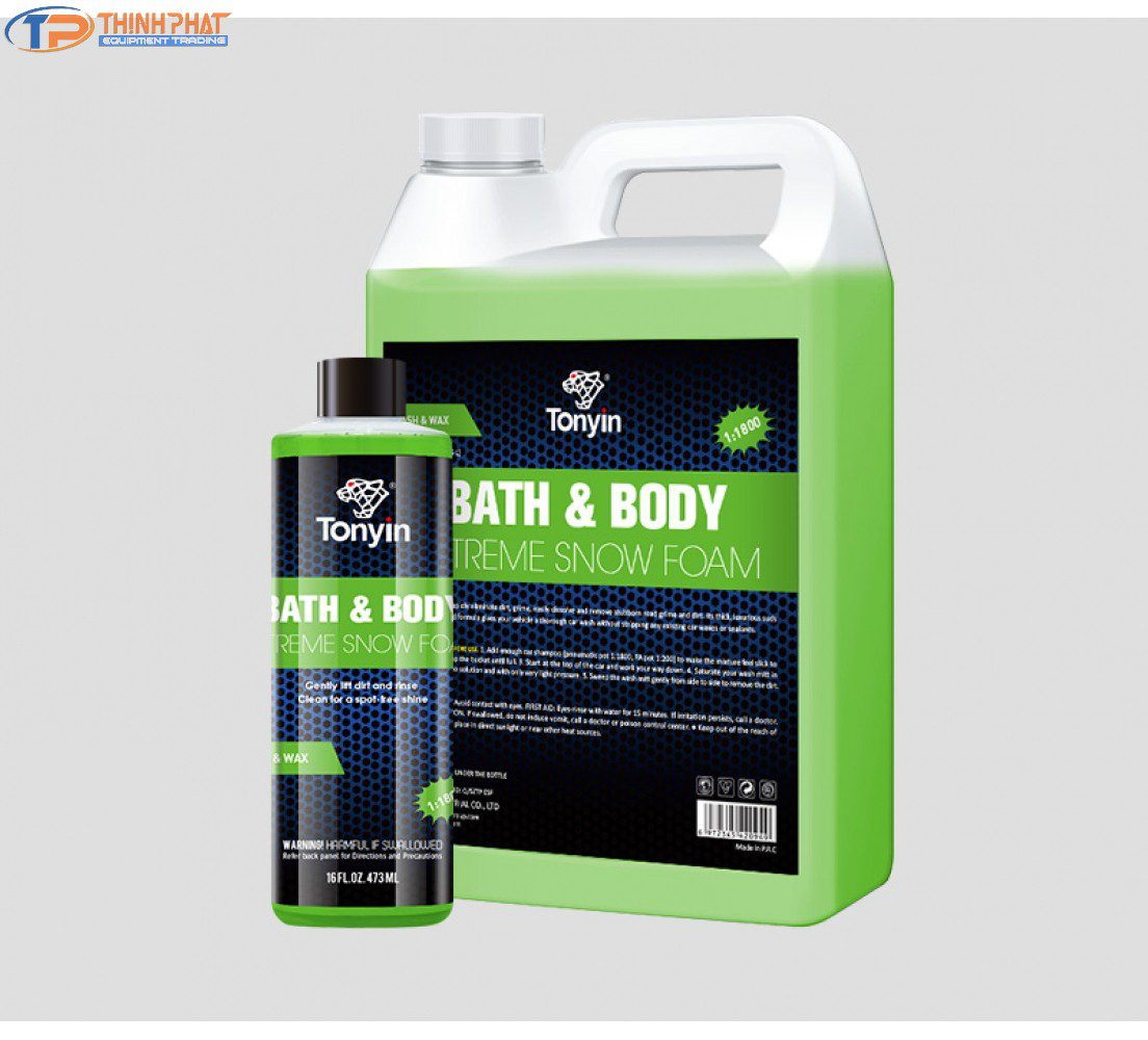 Dầu rửa xe bọt tuyết chậm tan Tonyin - Ảnh 2