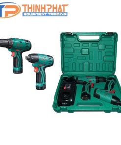 BỘ COMBO MÁY KHOAN VÀ SIẾT VÍT DÙNG PIN ADKIT01EK