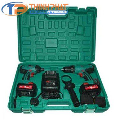 BỘ COMBO MÁY KHOAN BÊ TÔNG & MÁY SIẾT BULOONG DÙNG PIN ADKIT05E