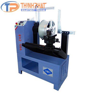 Máy nắn mâm xe ô tô với máy tiện mini RSM240 Comec