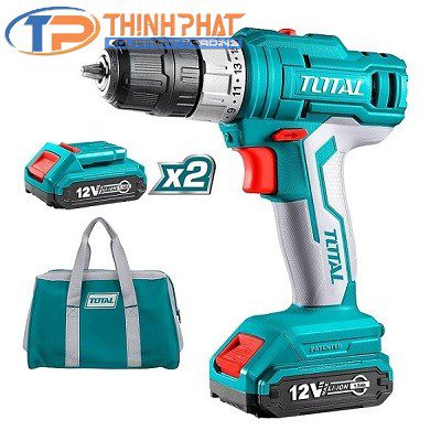 Máy khoan búa dùng pin Lithium 12V Total TIDLI1222