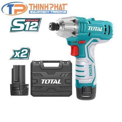 MÁY SIẾT VÍT DÙNG PIN 12V TOTAL TIRLI1201