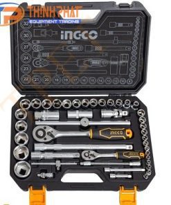 Bộ tuýp 44 chi tiết 1/2 inch và 1/4 inch INGCO HKTS42441
