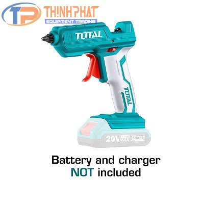Súng bắn keo dùng pin Lithium 20V Total TGGLI2001