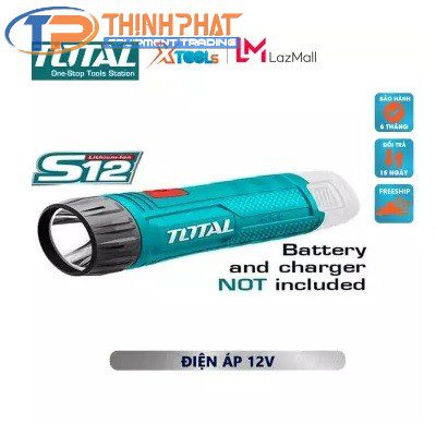 Đèn pin Lithium 12V total TWLI1201
