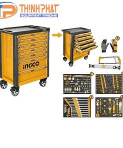 Tủ đổ nghề 7 ngăn kèm 162 chi tiết HTCS271621 INGCO