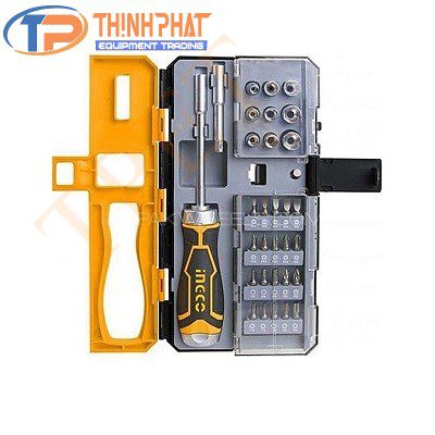 Bộ tuốc nơ vít đa năng 33 chi tiết INGCO HKSDB0338