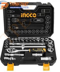 Bộ 25 đầu tuýp 1/2 inch Ingco HKTS12251