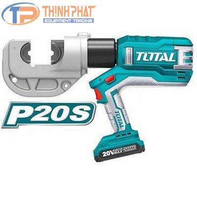 Máy ép COS thủy lực dùng pin Lithium 20V Total TCTLI2002