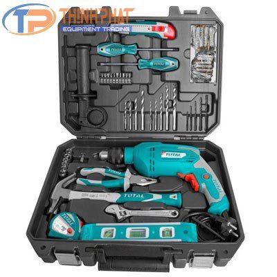 BỘ MÁY KHOAN BÚA 110 MÓN TOTAL THKTHP 1012E