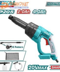 Máy xịt rửa áp lực dùng pin Lithium-ion 20V/4.0Ah Total TPWLI20084
