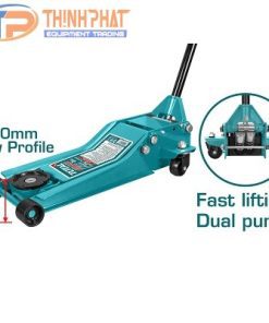 Kích cá sấu 3 tấn nâng nhanh total THT10834