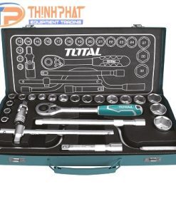 Bộ tuýp 1/2" 24 chi tiết 10-32mm Total THT141253