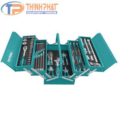 Bộ 59 dụng cụ đồ nghề cầm tay Total THTCS12591