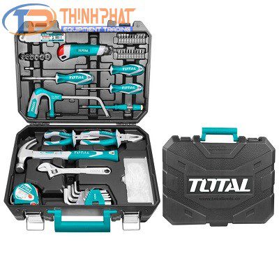 Bộ 117 dụng cụ đồ nghề cầm tay Total THKTHP21176