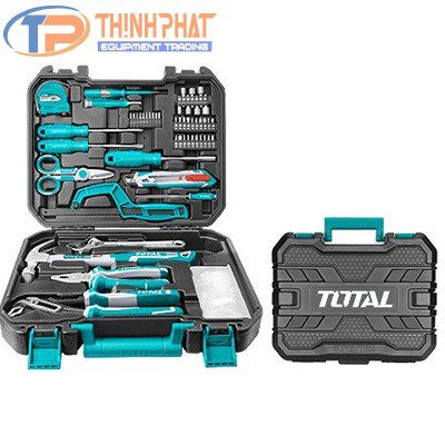 Bộ 130 dụng cụ đồ nghề cầm tay Total THKTHP21306