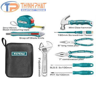 Bộ 9 dụng cụ cầm tay Total THKTHP90096