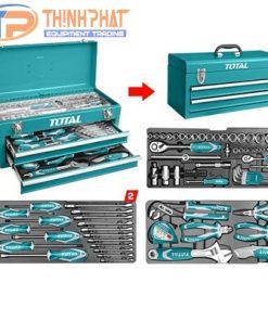 Bộ 97 dụng cụ đồ nghề cầm tay Total THPTCS70971