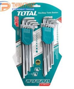 Bộ chìa lục giác và lục giác bông Total THT106KT0181
