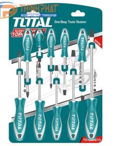 Bộ 10 tua vít Total THT250610