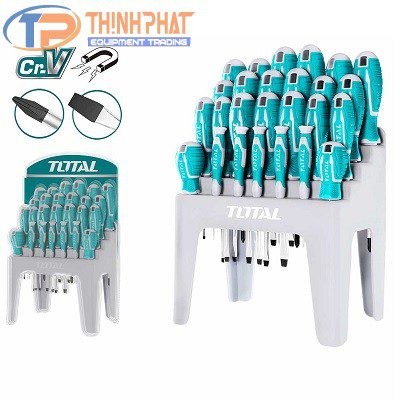 Bộ 26 tuốc nơ vít đa năng Total THT250626
