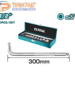 Bộ tuýp 1/2" 10 chi tiết Total THTL121101