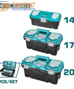 Bộ 3 hộp nhựa đựng công cụ khóa kim loại Total TPBXK0032