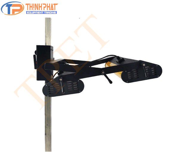 Đèn sơn sấy 2 bóng B2EA Solary - Ảnh 3