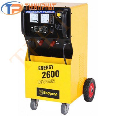 Máy nạp ắc quy và hỗ trợ khởi động cho xe tải xe bus 2600 Solary