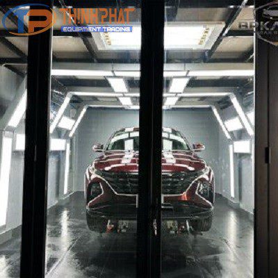 Đèn LED 3D khung nhôm cho trung tâm chăm sóc xe - Ảnh 3