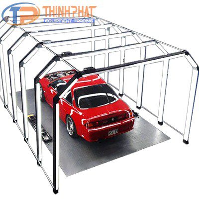 Đèn LED 3D khung nhôm cho trung tâm chăm sóc xe