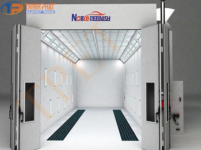 Phòng sơn xe Bus JC-23-50 Noble Refinish