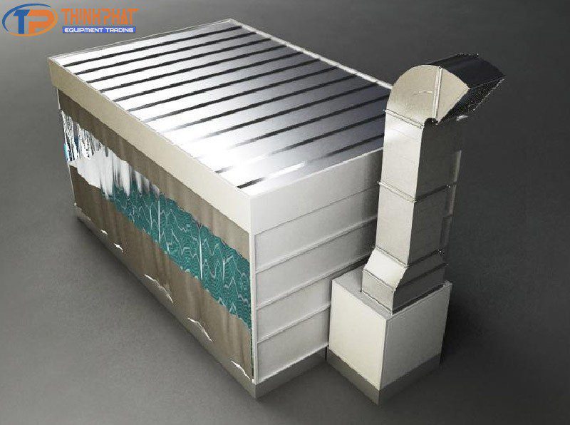 Phòng sơn nhanh vách rèm JC-3000B - Ảnh 3