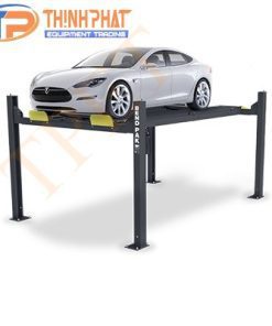 Cầu nâng 4 trụ có ô đĩa kiểm tra góc lái và tấm trượt HD-9AE