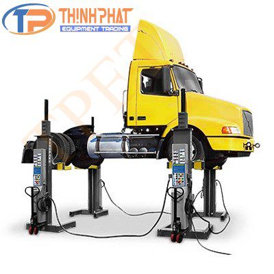 Cầu nâng 4 trụ xe tải công suất 12 tấn HDS27/HD27