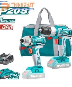 Bộ combo máy khoan búa TDLI20051 và máy siết vít TIRLI2017 dùng pin 20V