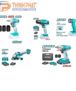 Bộ combo 5 máy dùng pin 20V ngành xây dựng TCKLI2018