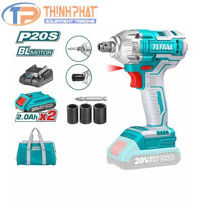 Súng siết bu lông dùng pin 20V Total TIWLI20208