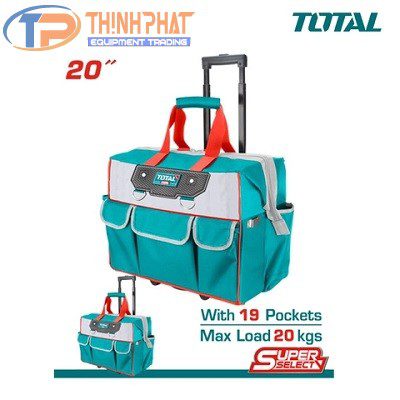 Túi dụng cụ kéo cán cứng 20 inch TOTAL THRRTB2012
