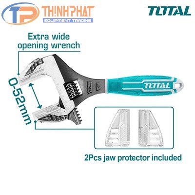 Cờ lê điều chỉnh 2 trong 1 size 250mm TOTAL THT10210G