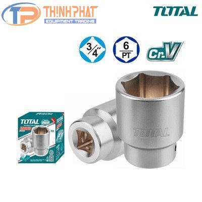 Đầu tuýp lục giác 3/4 inch size 50mm TOTAL THHAST34501