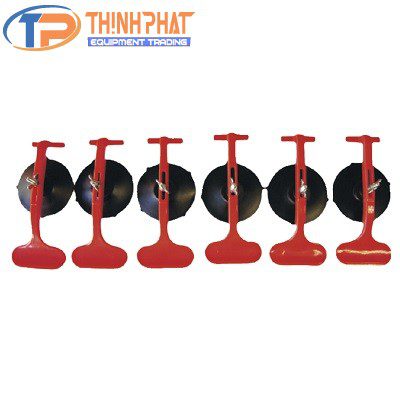 Bộ 6 tay cầm hít kính GYS 057609