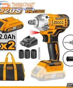 Máy siết vít và siết bu lông dùng pin INGCO CIWLI20208