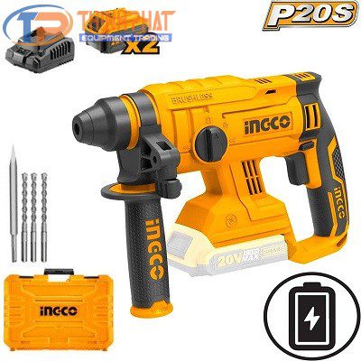 Máy khoan bê tông dùng pin INGCO CRHLI202287 20V